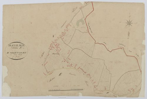 Tracy-le-Mont - Cadastre napoléonien, section F3