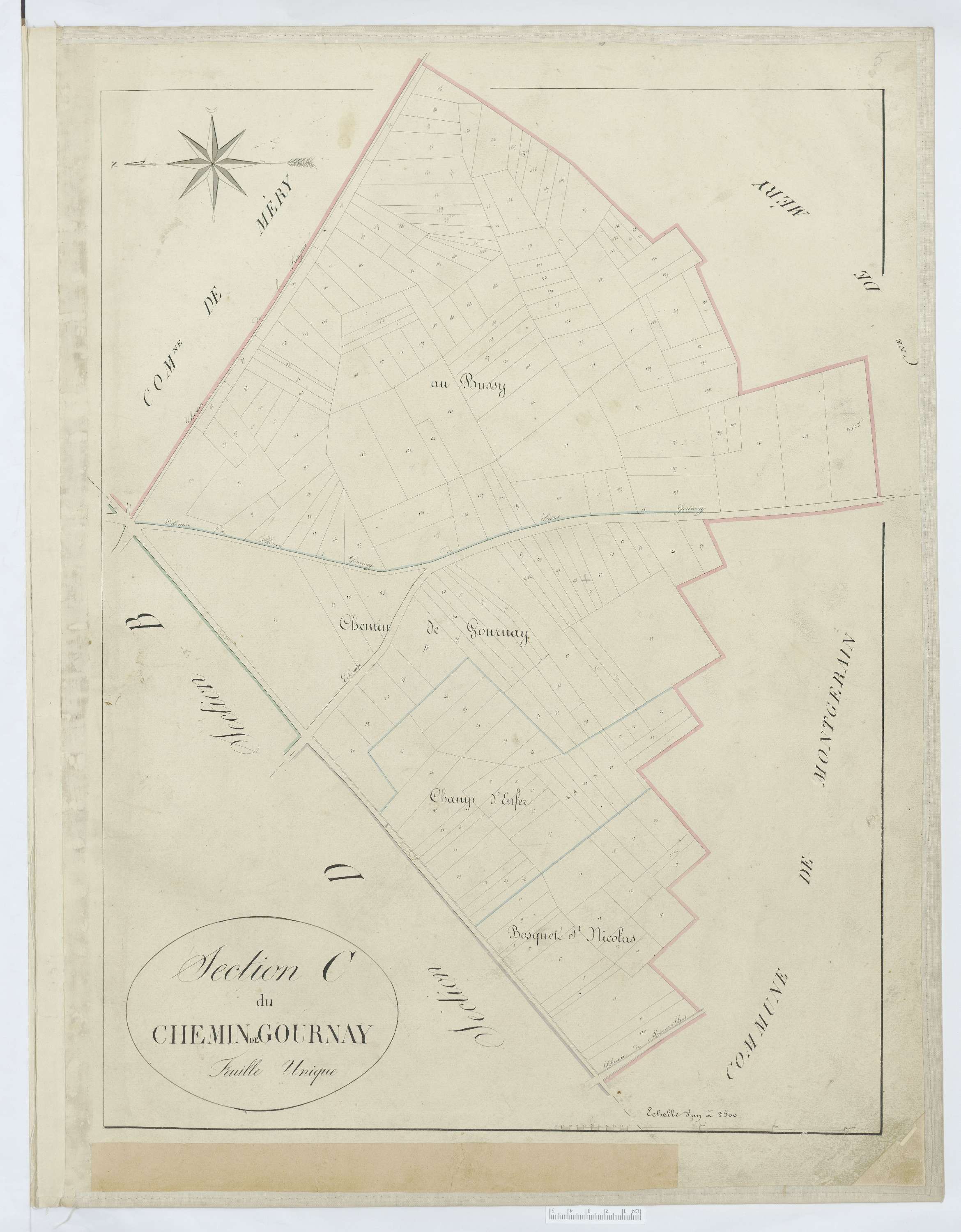 Tricot - Cadastre napoléonien, section C