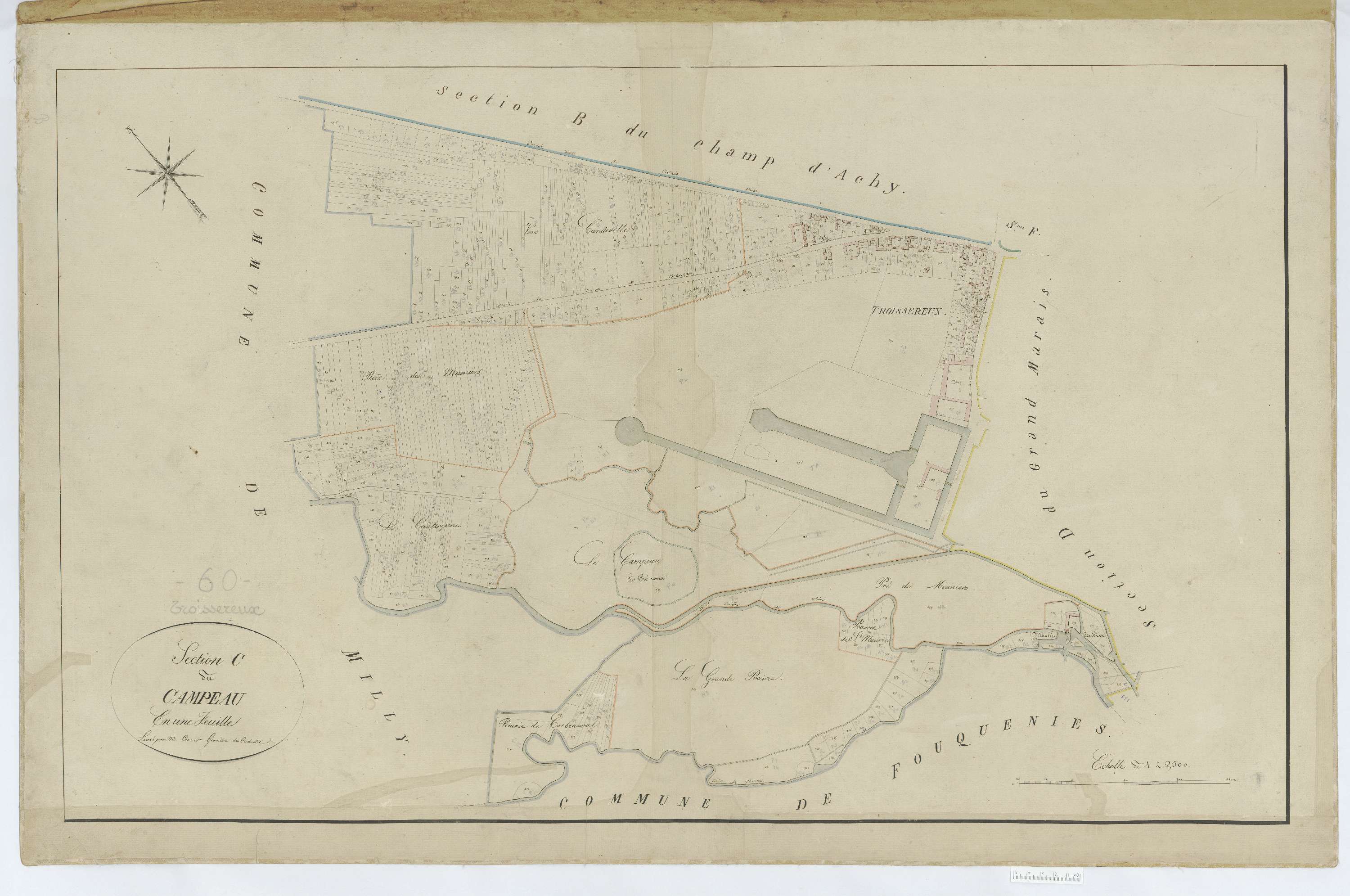Troissereux - Cadastre napoléonien, section C