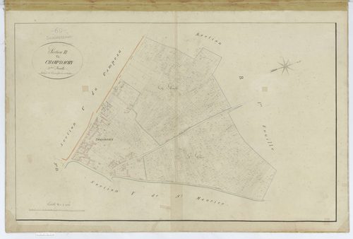 Troissereux - Cadastre napoléonien, section B2