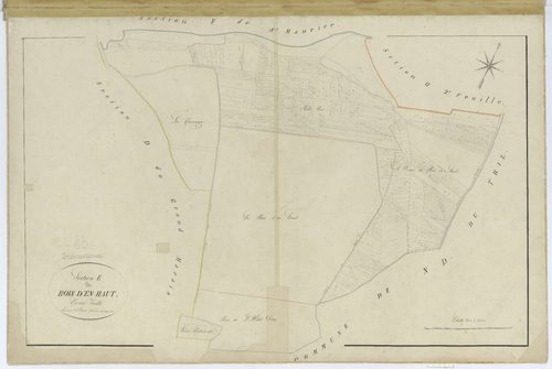 Troissereux - Cadastre napoléonien, section E