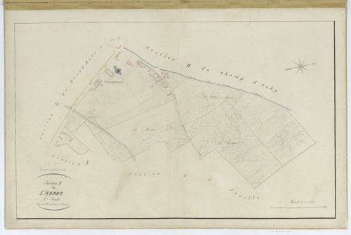 Troissereux - Cadastre napoléonien, section F1