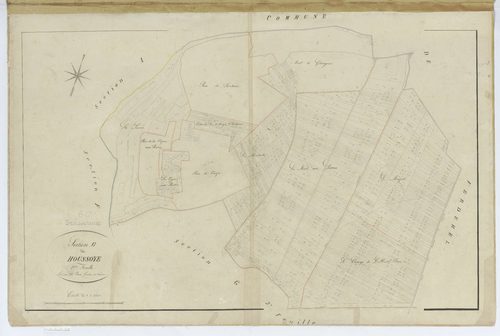 Troissereux - Cadastre napoléonien, section G1