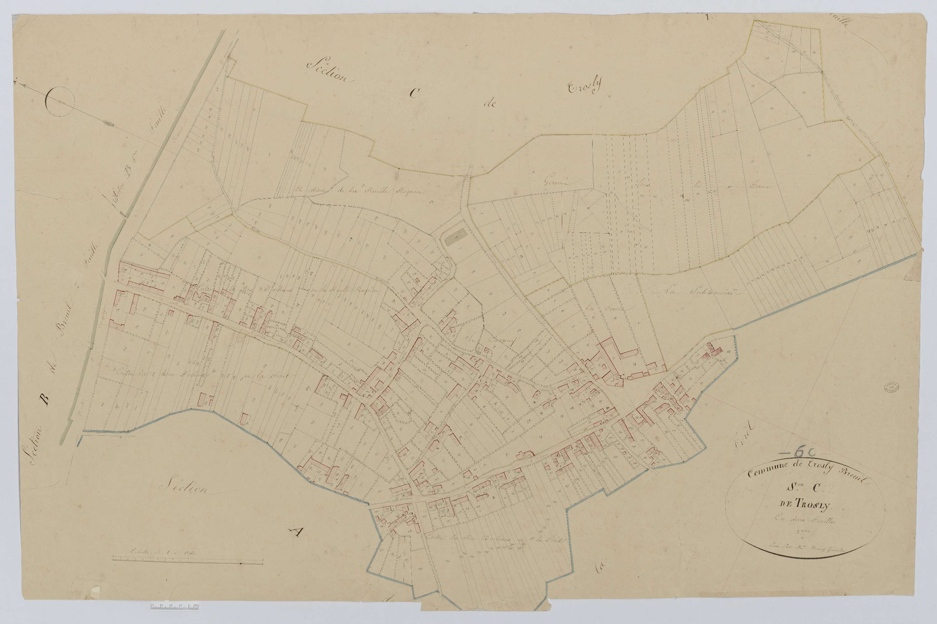 Trosly-Breuil - Cadastre napoléonien, section C2