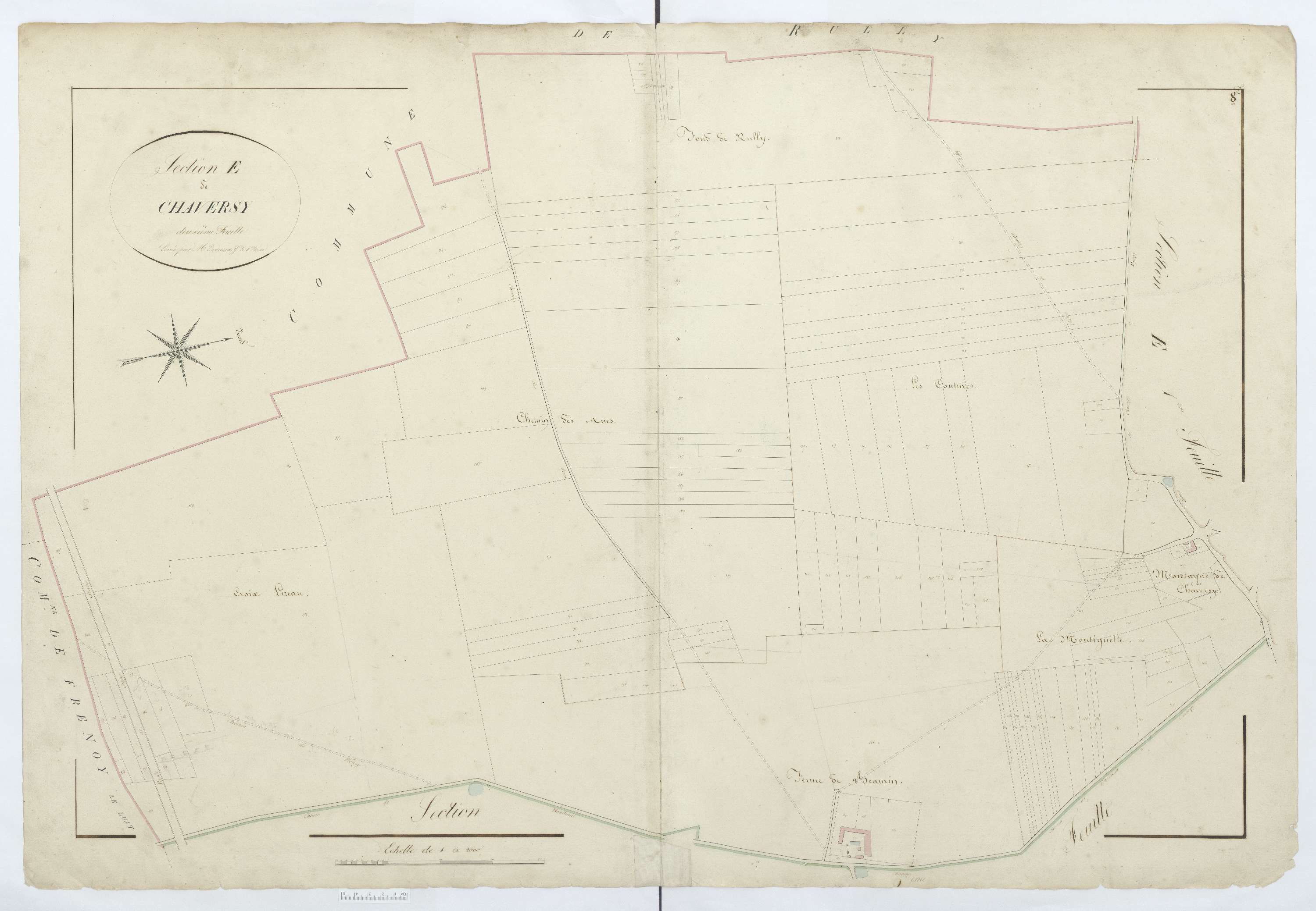 Trumilly - Cadastre napoléonien, section E2