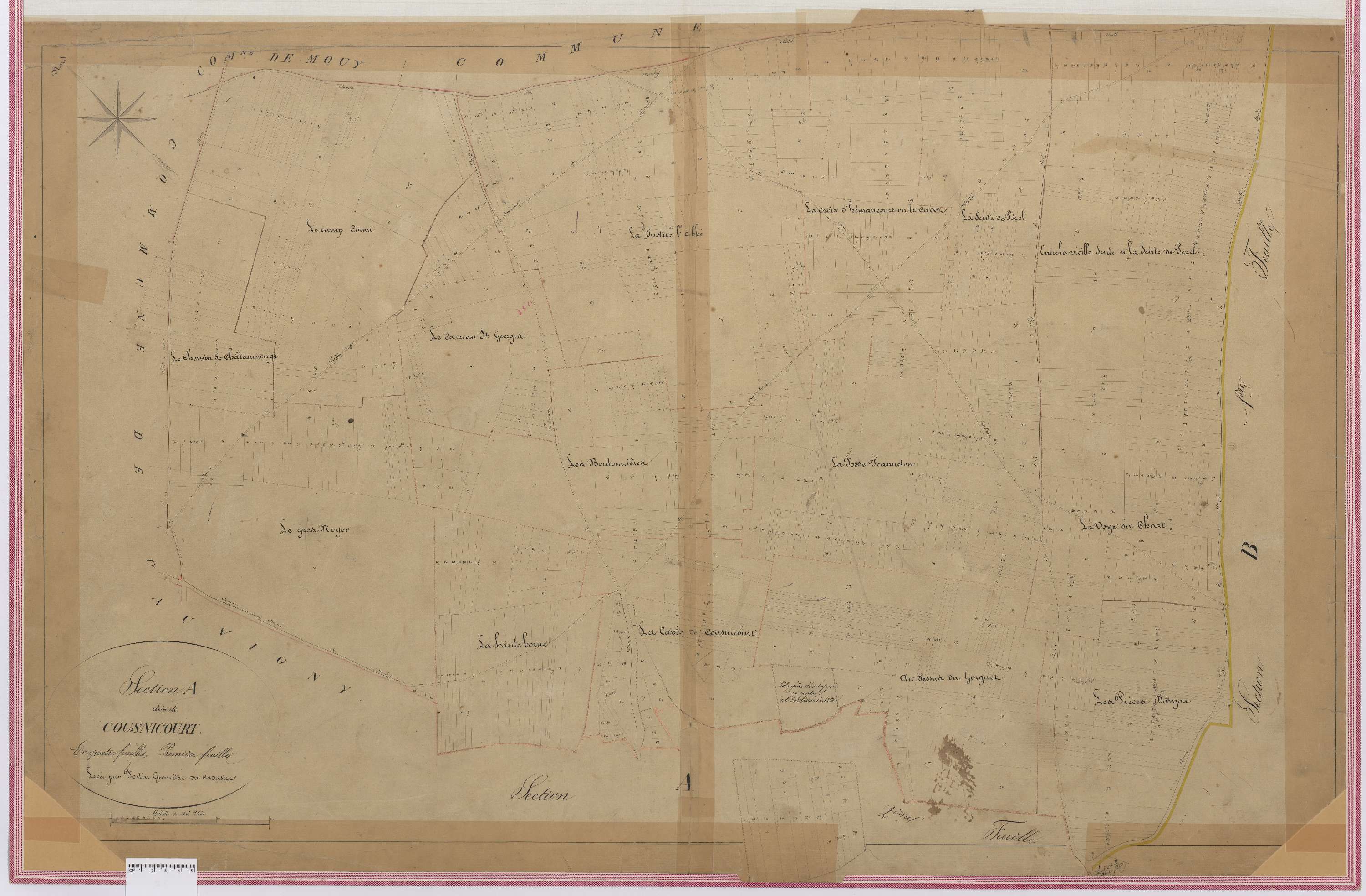 Ully-Saint-Georges - Cadastre napoléonien, section A1