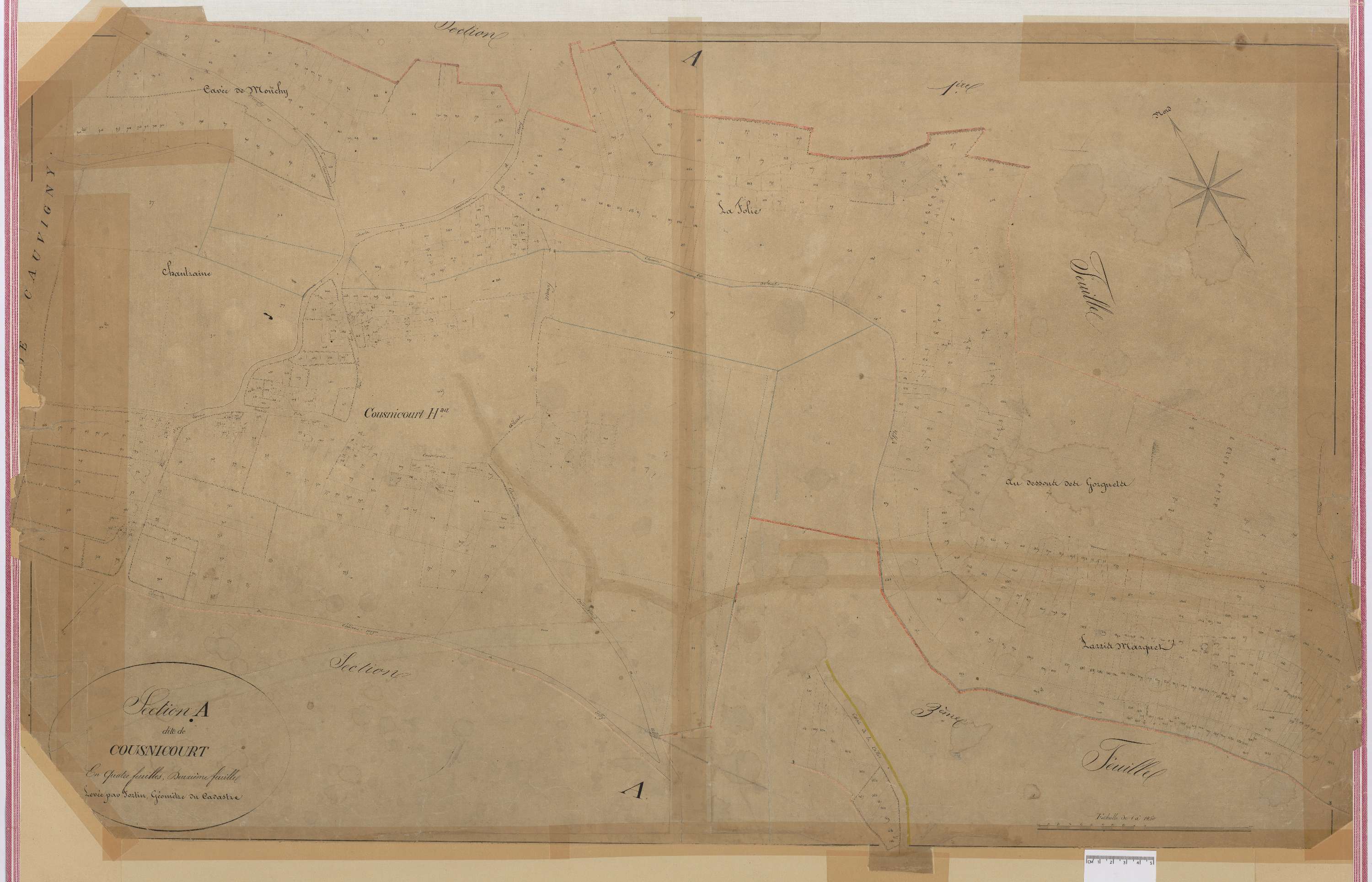 Ully-Saint-Georges - Cadastre napoléonien, section A2