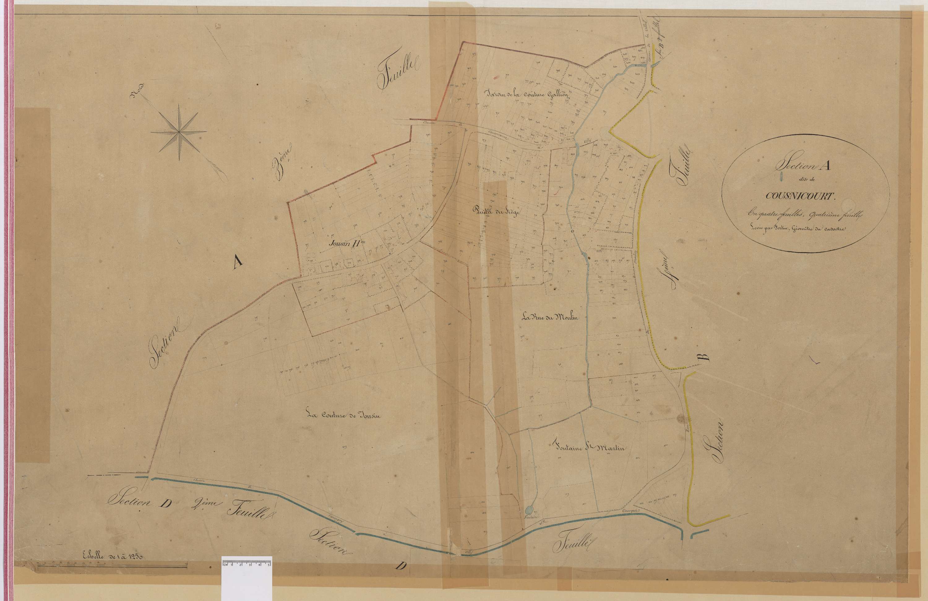 Ully-Saint-Georges - Cadastre napoléonien, section A4
