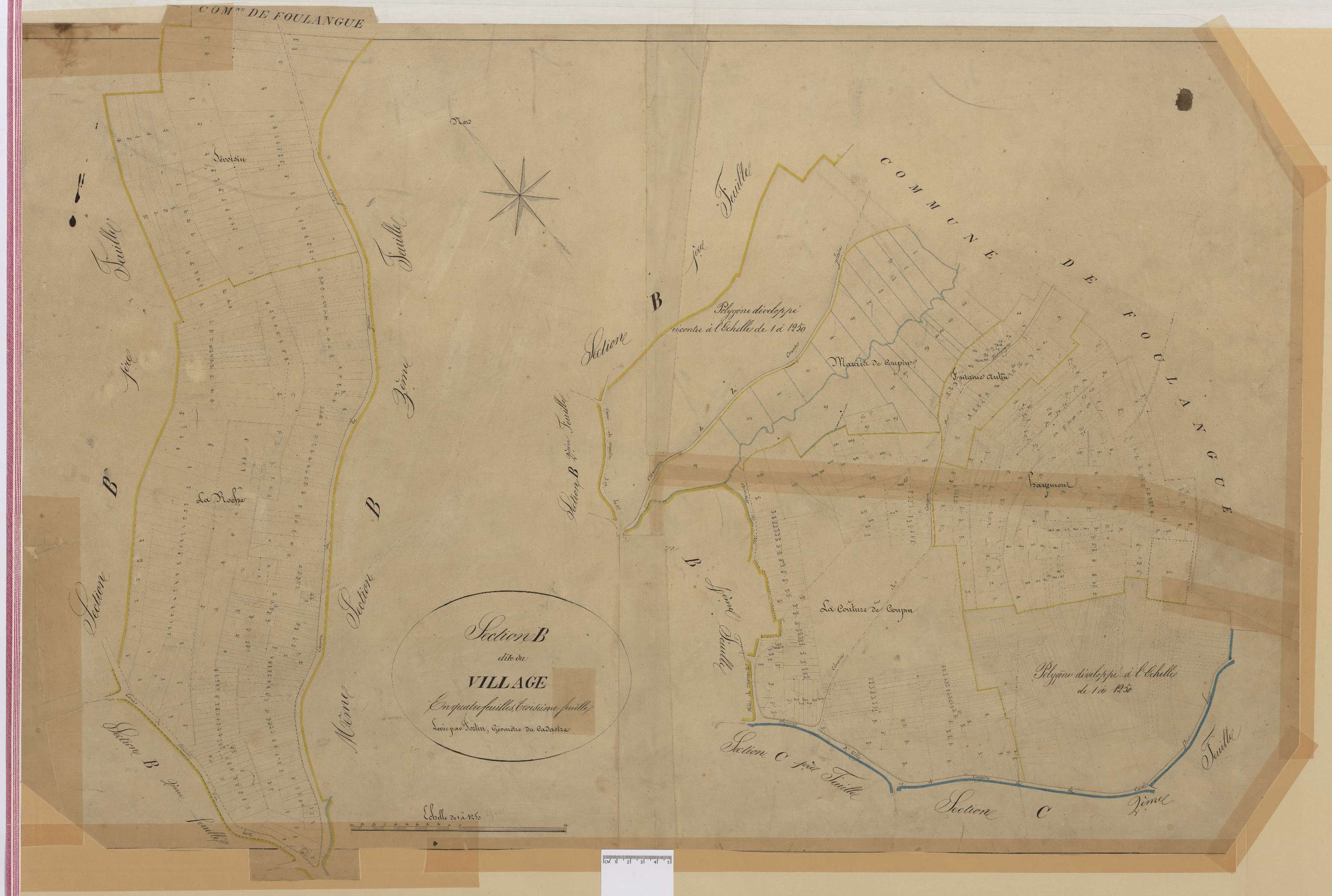 Ully-Saint-Georges - Cadastre napoléonien, section B3/1