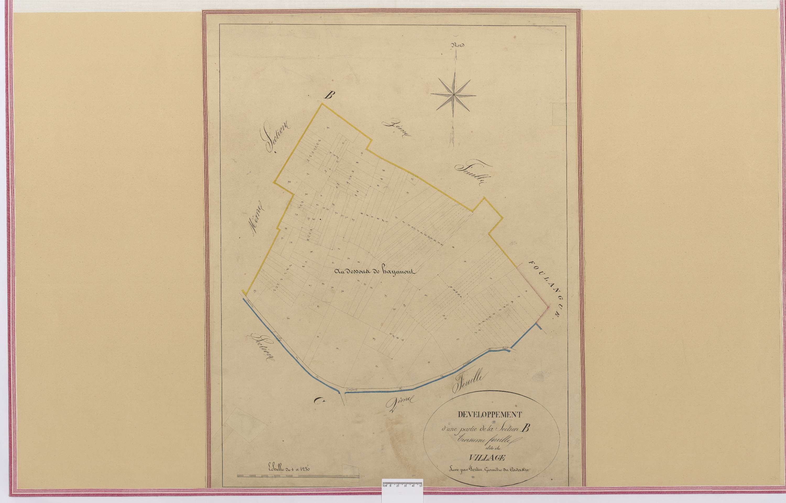 Ully-Saint-Georges - Cadastre napoléonien, section B3/2