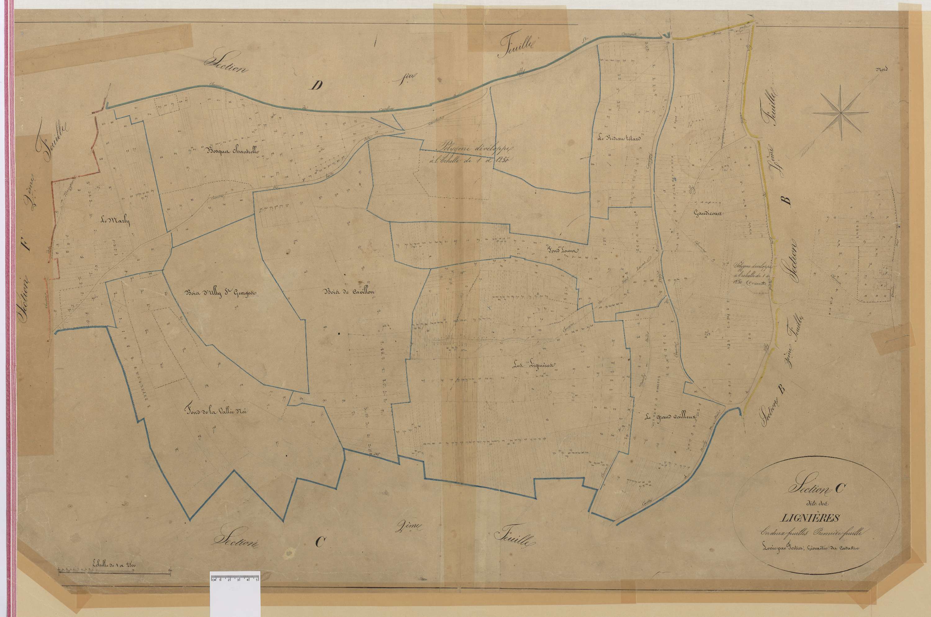 Ully-Saint-Georges - Cadastre napoléonien, section C1/1