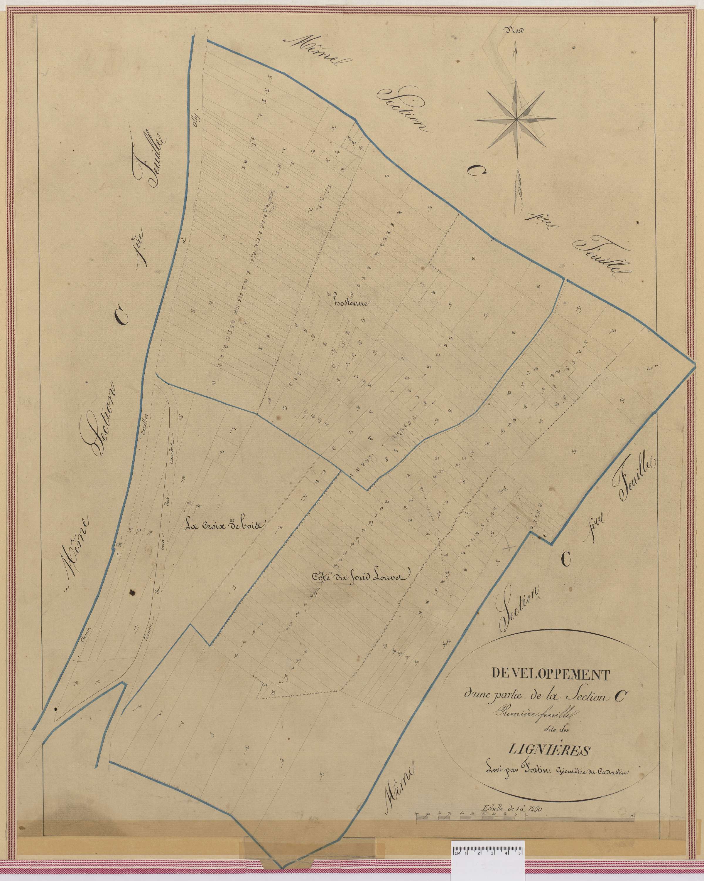 Ully-Saint-Georges - Cadastre napoléonien, section C1/2