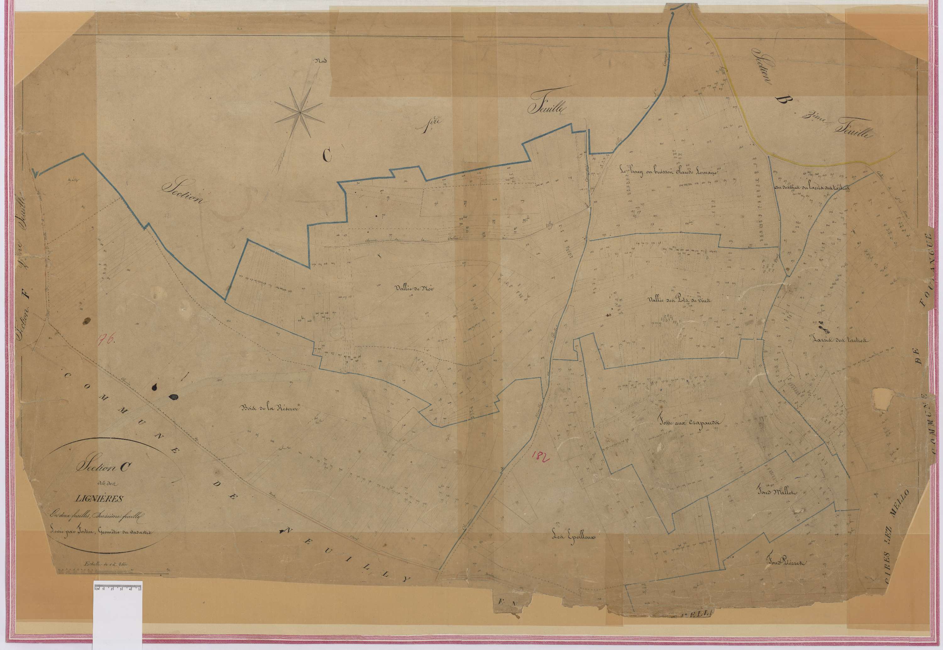 Ully-Saint-Georges - Cadastre napoléonien, section C2
