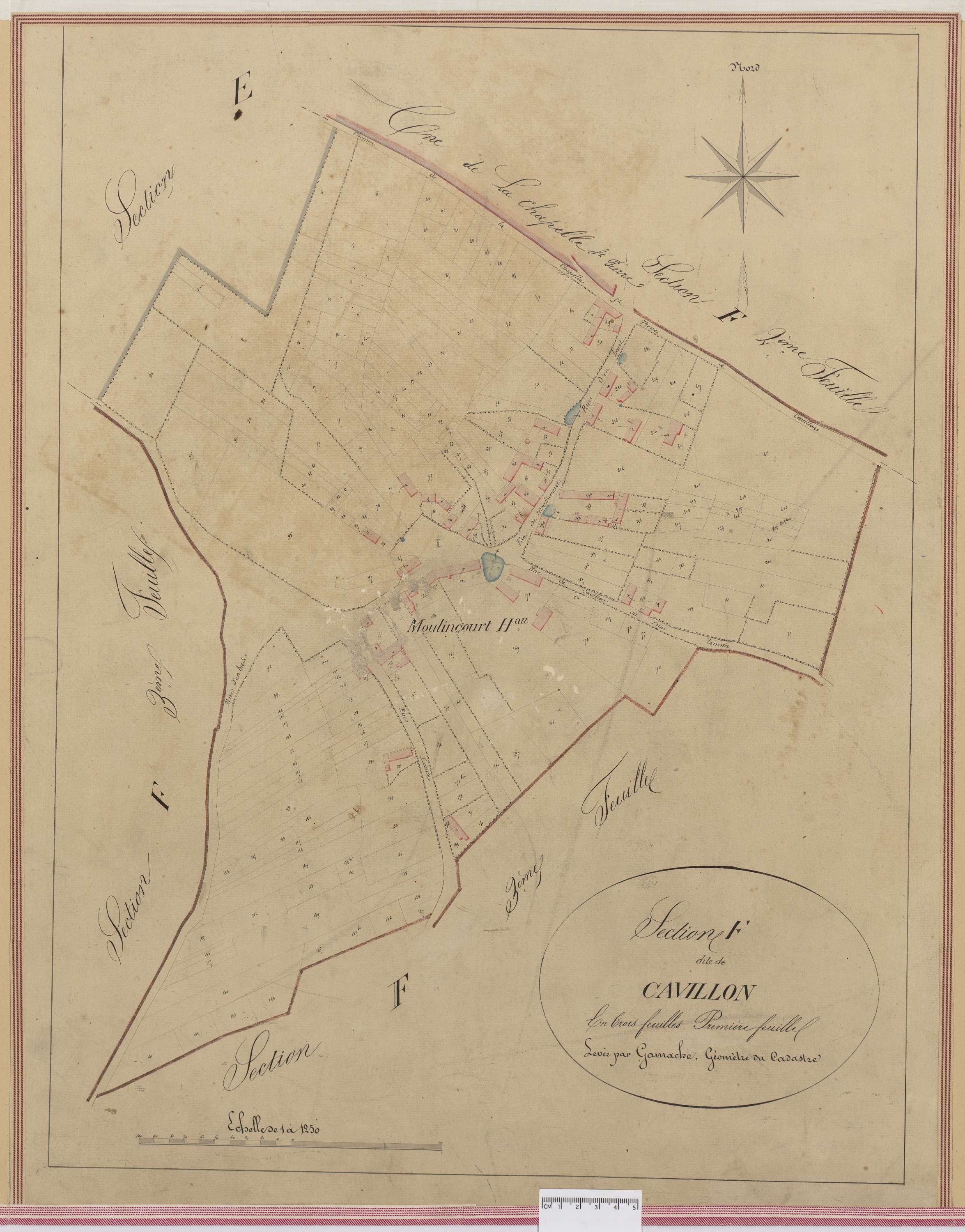 Ully-Saint-Georges - Cadastre napoléonien, section F1