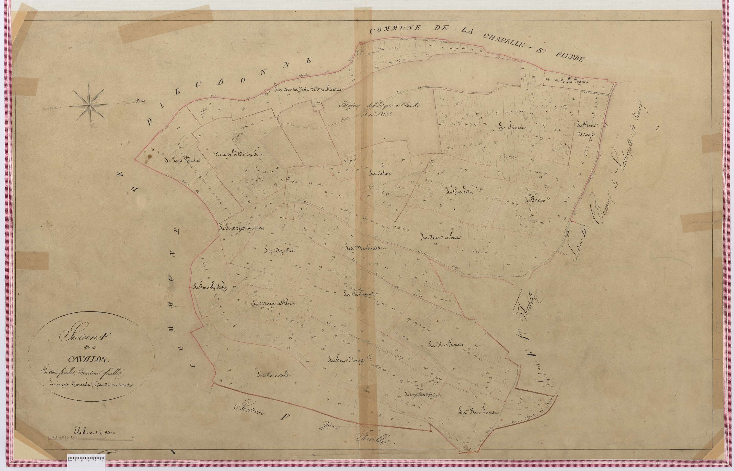 Ully-Saint-Georges - Cadastre napoléonien, section F3/1
