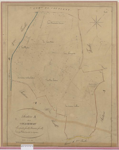 Ully-Saint-Georges - Cadastre napoléonien, section A3