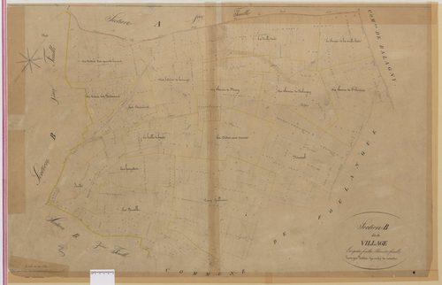 Ully-Saint-Georges - Cadastre napoléonien, section B1