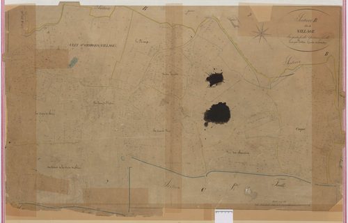 Ully-Saint-Georges - Cadastre napoléonien, section B4