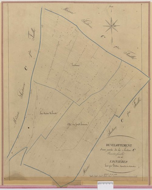 Ully-Saint-Georges - Cadastre napoléonien, section C1/2