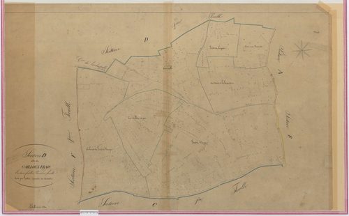 Ully-Saint-Georges - Cadastre napoléonien, section D1