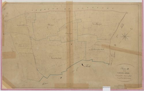 Ully-Saint-Georges - Cadastre napoléonien, section D2