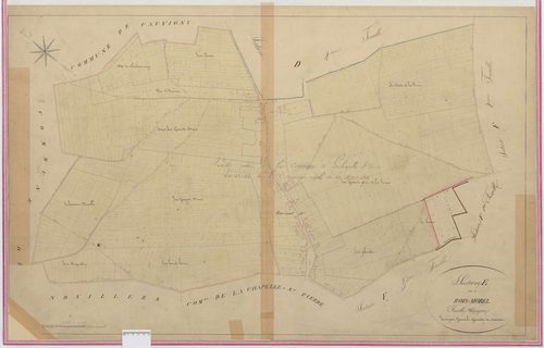 Ully-Saint-Georges - Cadastre napoléonien, section E