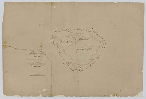 Vandélicourt - Cadastre napoléonien, tableau d'assemblage
