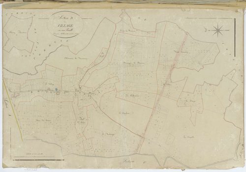 Vauciennes - Cadastre napoléonien, section B