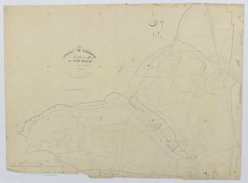 Vaumoise - Cadastre napoléonien, section B1