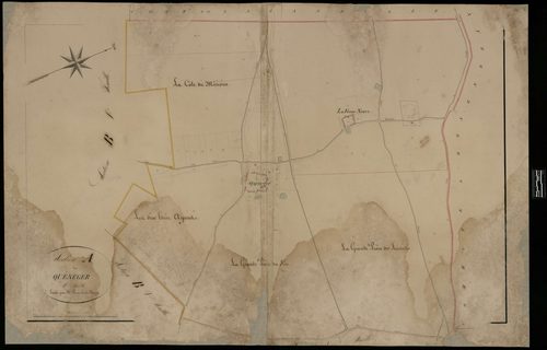 Le Vauroux - Cadastre napoléonien, section A1