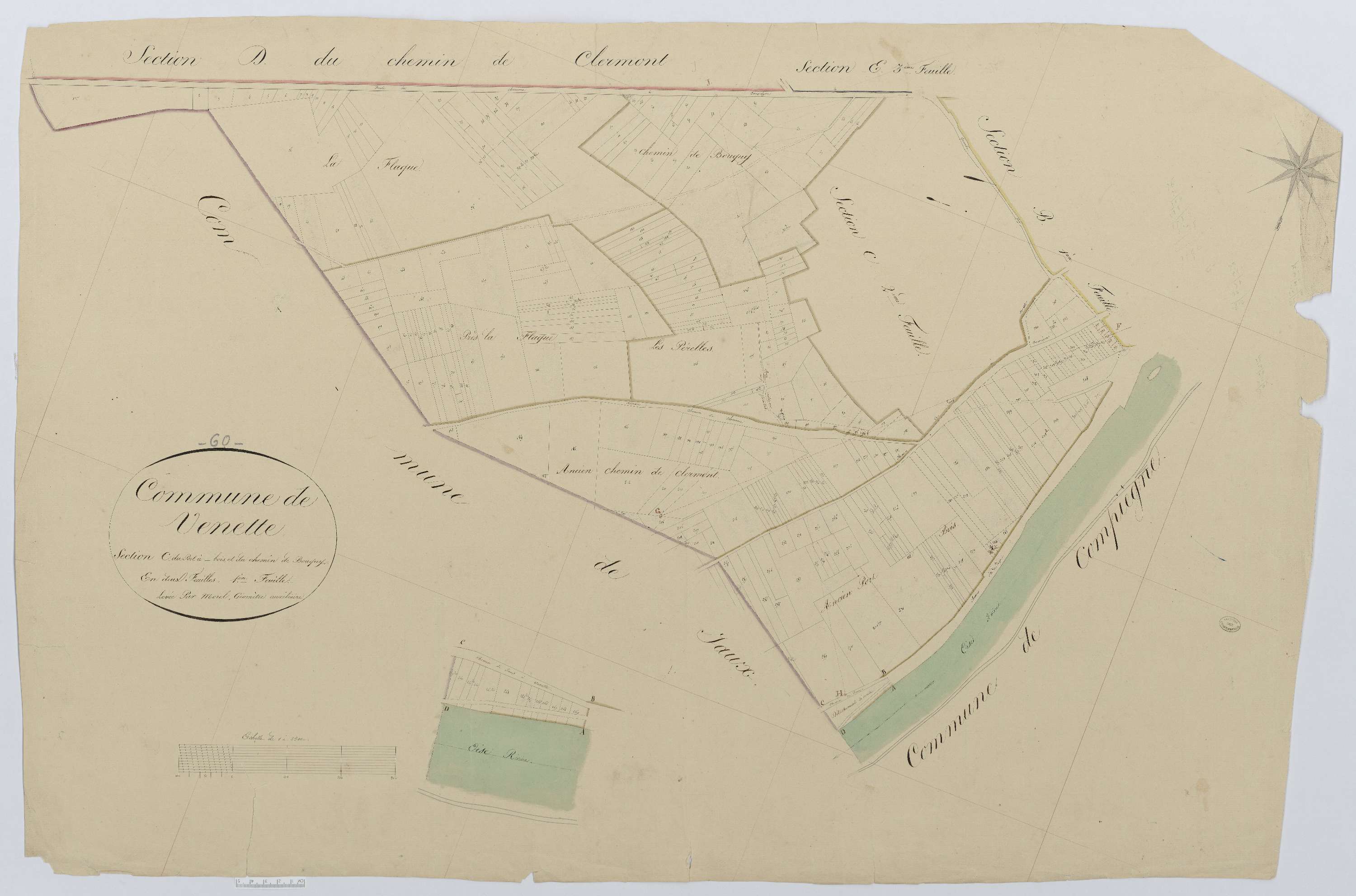 Venette - Cadastre napoléonien, section C1