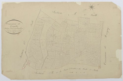 Venette - Cadastre napoléonien, section A1