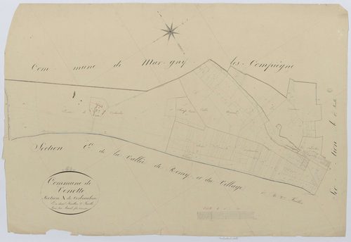 Venette - Cadastre napoléonien, section A2