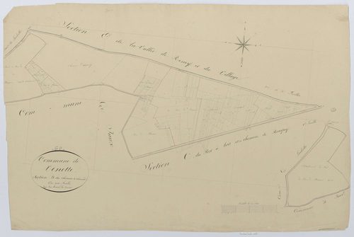 Venette - Cadastre napoléonien, section D, feuille unique