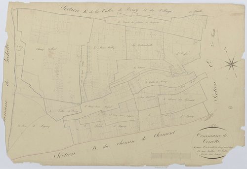 Venette - Cadastre napoléonien, section E2