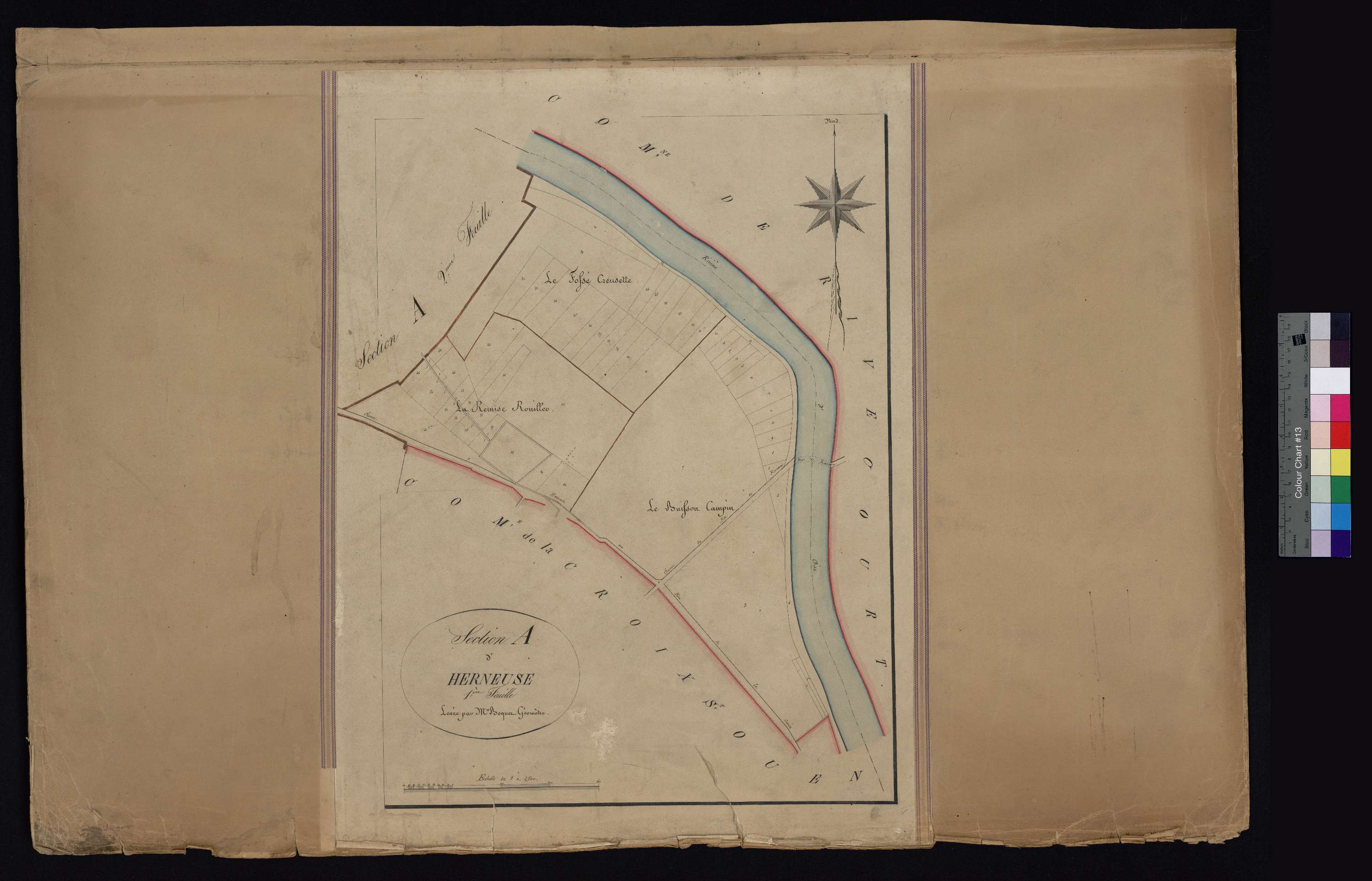 Verberie - Cadastre napoléonien, section A1