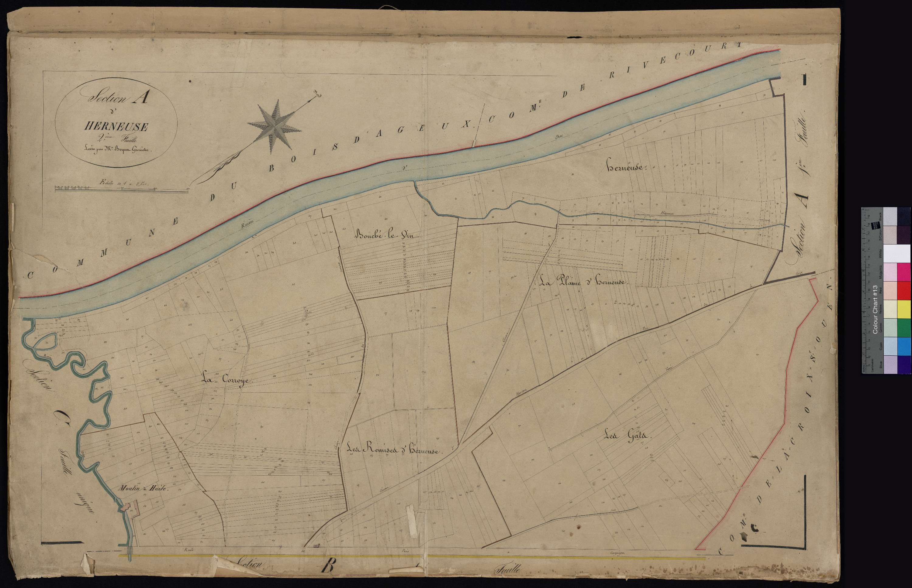 Verberie - Cadastre napoléonien, section A2