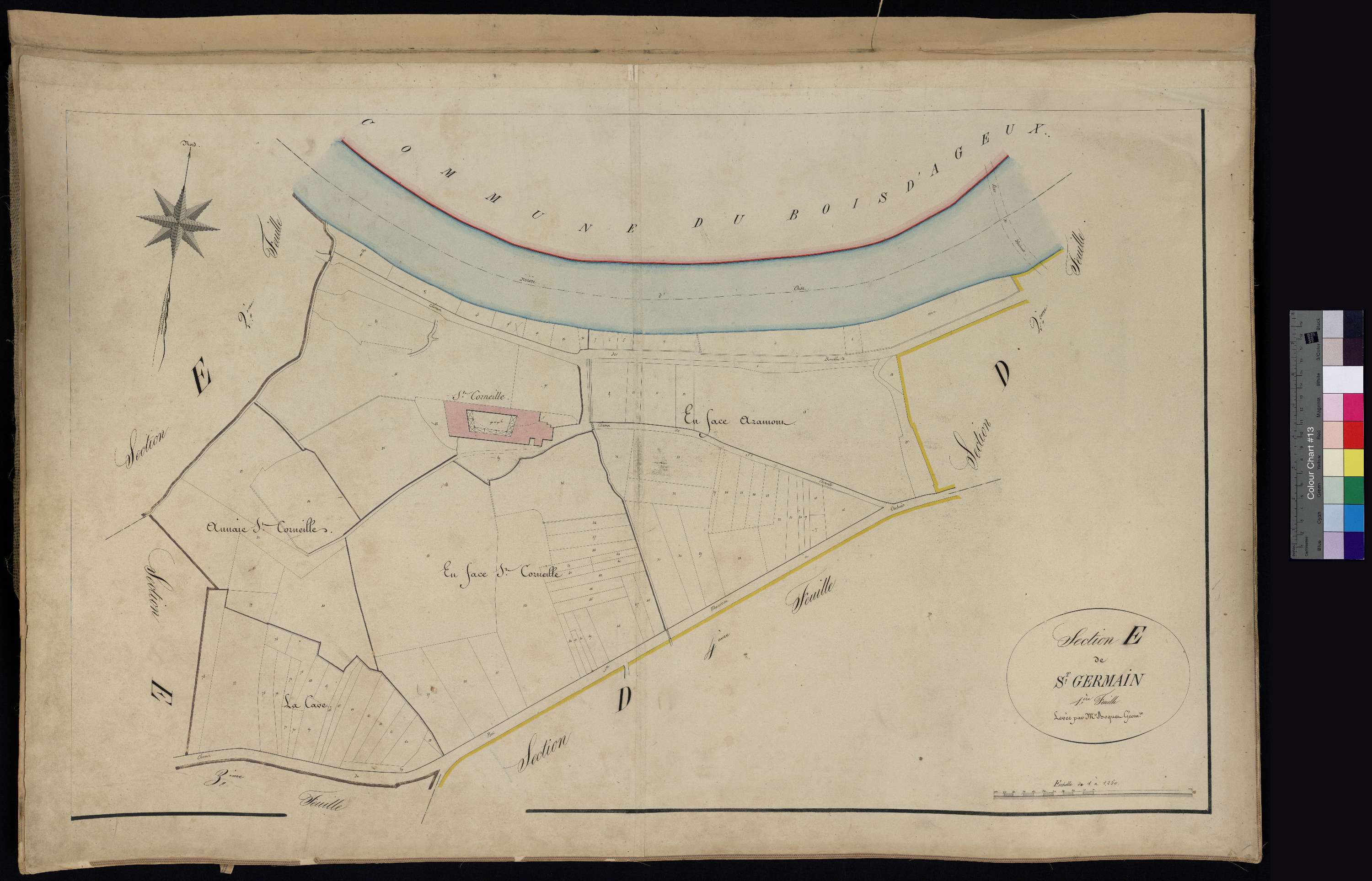 Verberie - Cadastre napoléonien, section E1