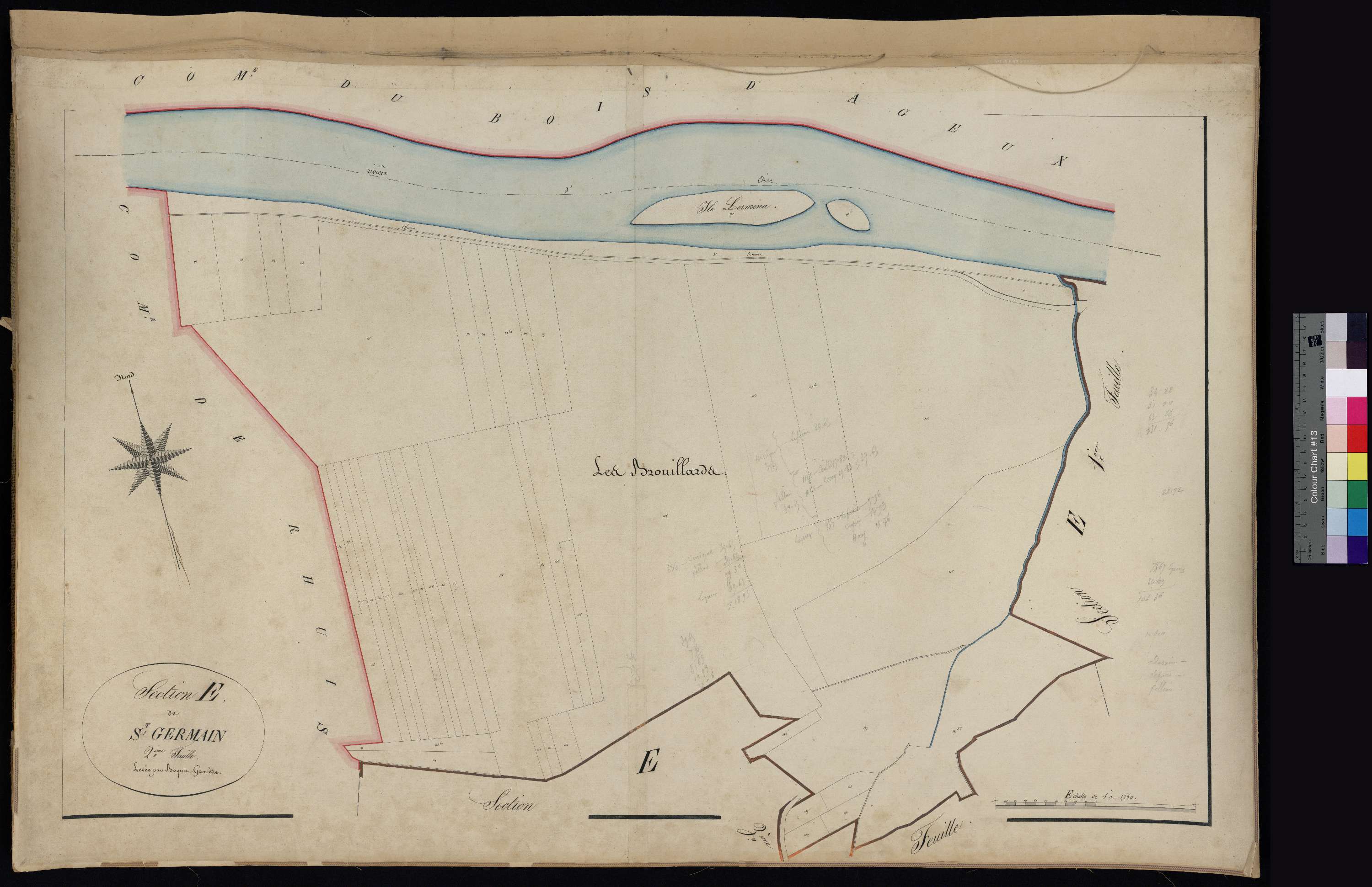 Verberie - Cadastre napoléonien, section E2