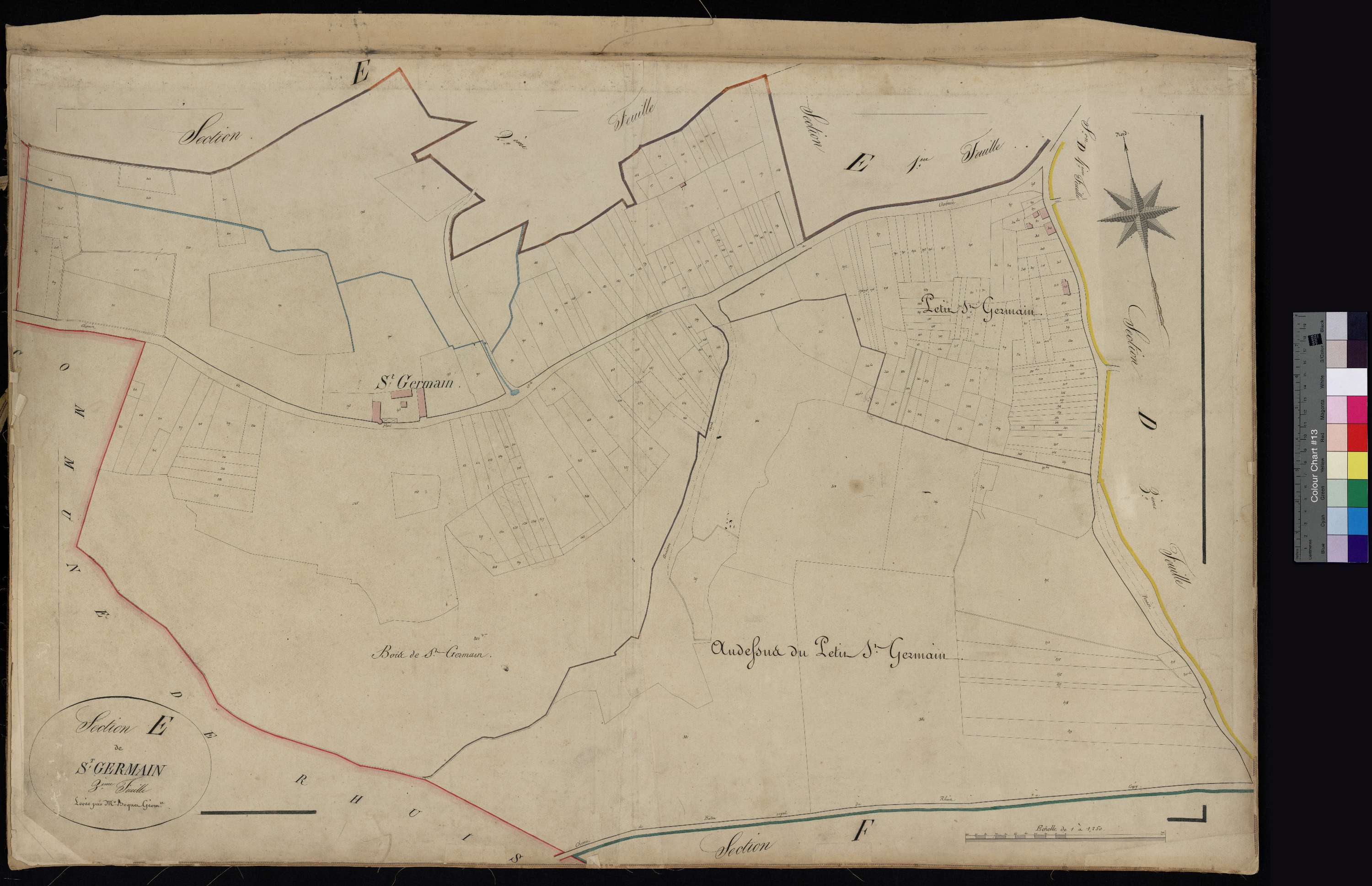 Verberie - Cadastre napoléonien, section E3