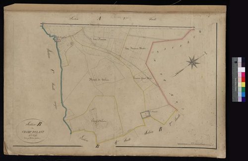 Verberie - Cadastre napoléonien, section B1