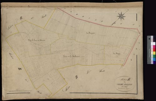 Verberie - Cadastre napoléonien, section B2
