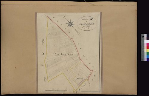 Verberie - Cadastre napoléonien, section B3