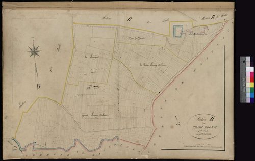 Verberie - Cadastre napoléonien, section B4