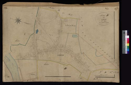 Verberie - Cadastre napoléonien, section D2