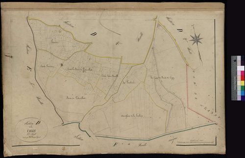Verberie - Cadastre napoléonien, section D3
