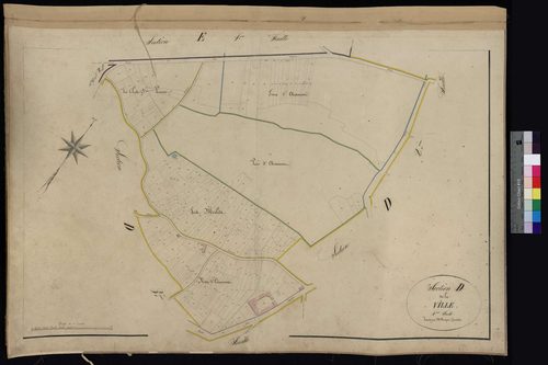 Verberie - Cadastre napoléonien, section D4