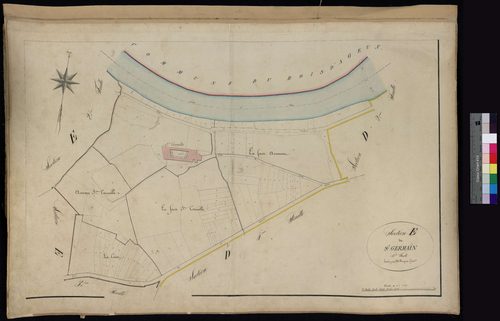 Verberie - Cadastre napoléonien, section E1