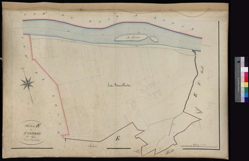 Verberie - Cadastre napoléonien, section E2