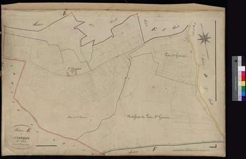 Verberie - Cadastre napoléonien, section E3